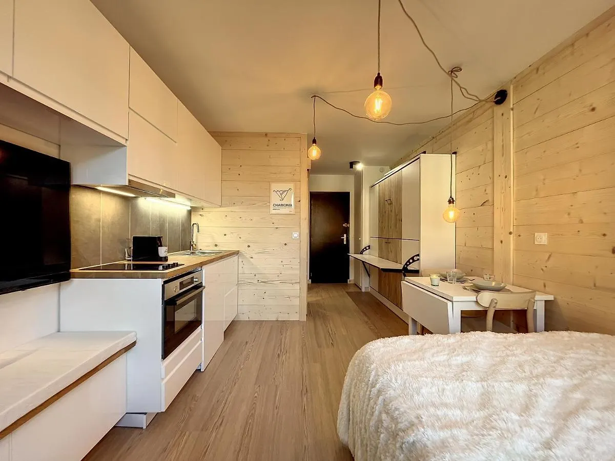 Apartment Superbe Studio Refait A Neuf Et Tout Equipe Avec Parking Chamonix